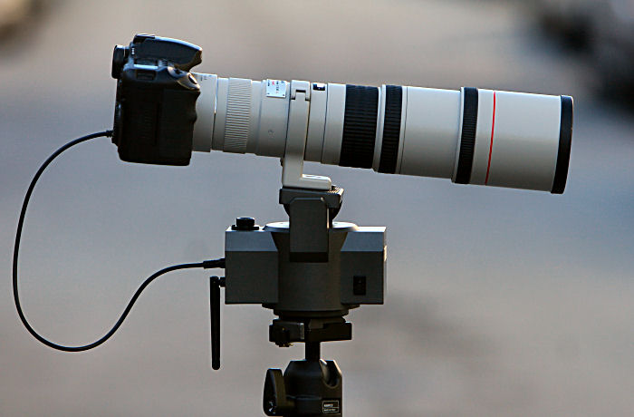 AutoMate with a 400 mm lens